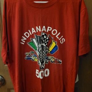 Red Indianapolis 500 T-Shirt